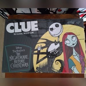 NIB Nightmare Before Christmas Clue Board Game